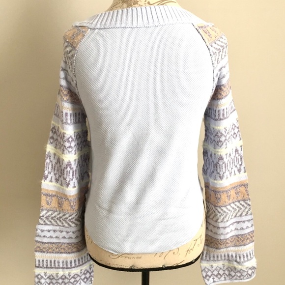 Free People Sweater Fairground Thermal Top NWT - Picture 5 of 7